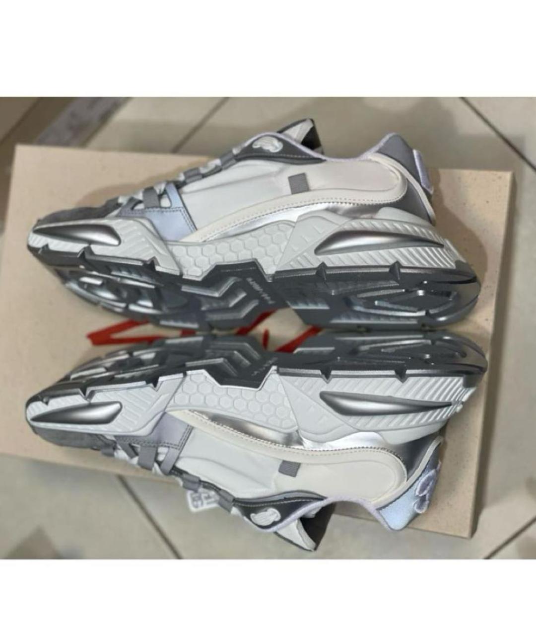 DOLCE&GABBANA Белые высокие кроссовки / кеды, фото 3