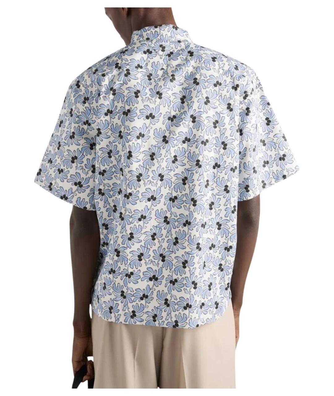 PRADA Мульти хлопковая кэжуал рубашка, фото 3