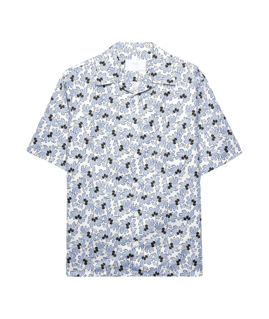 PRADA Мульти хлопковая кэжуал рубашка, фото 1