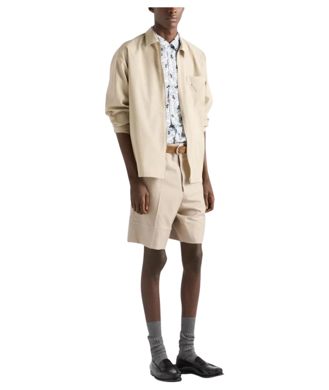 PRADA Мульти хлопковая кэжуал рубашка, фото 4