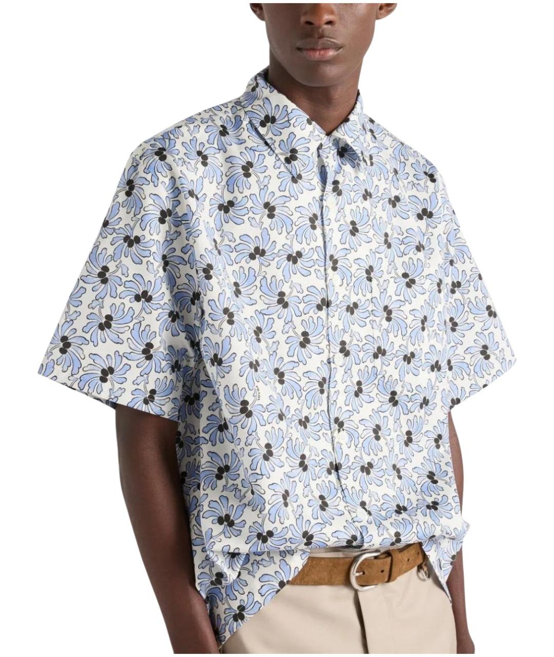 PRADA Мульти хлопковая кэжуал рубашка, фото 2