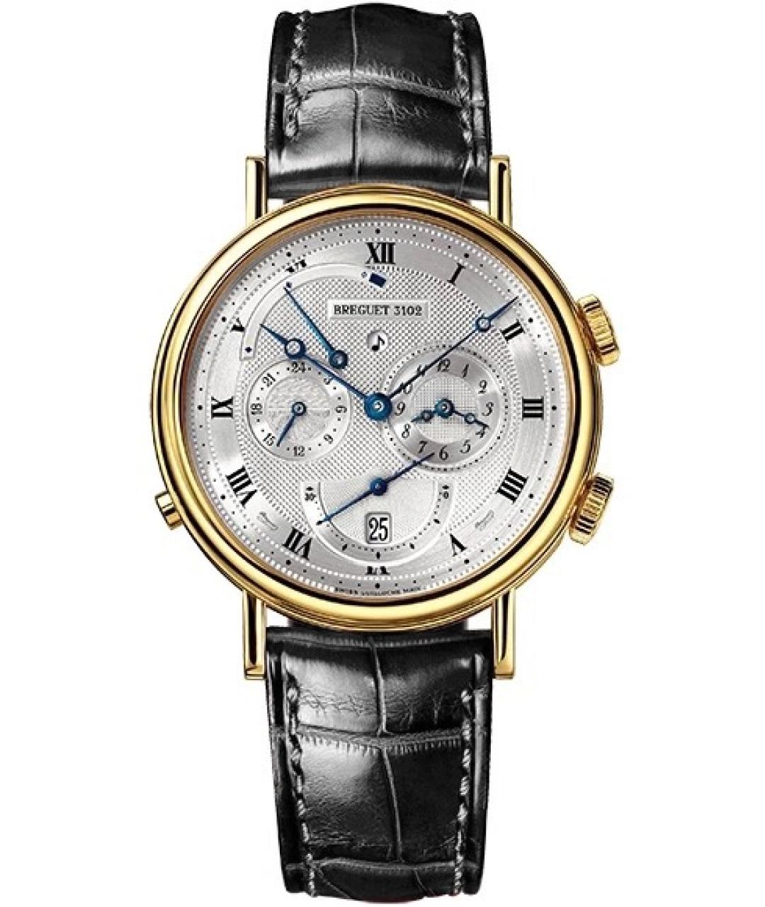 Breguet Серые часы из желтого золота, фото 1