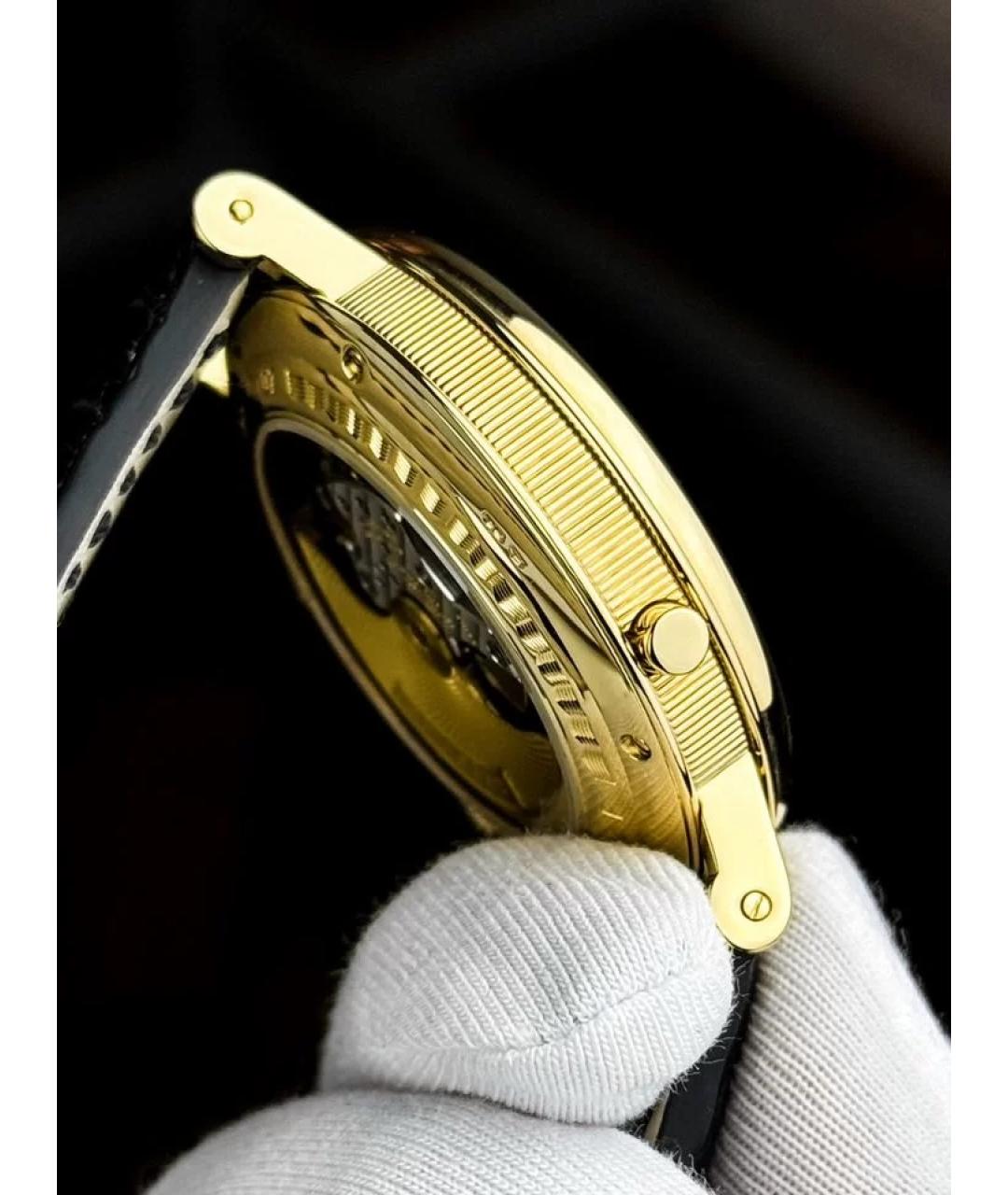 Breguet Серые часы из желтого золота, фото 4