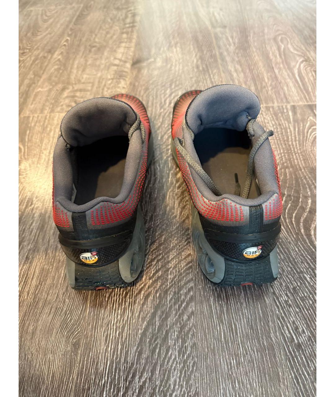 NIKE Серые текстильные низкие кроссовки / кеды, фото 3