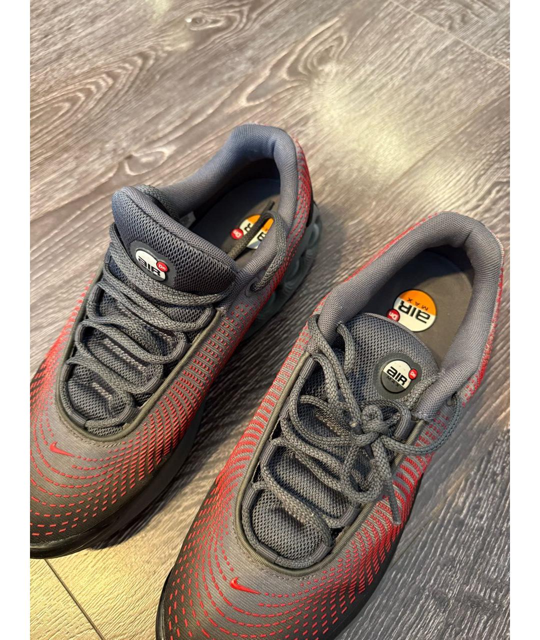 NIKE Серые текстильные низкие кроссовки / кеды, фото 4