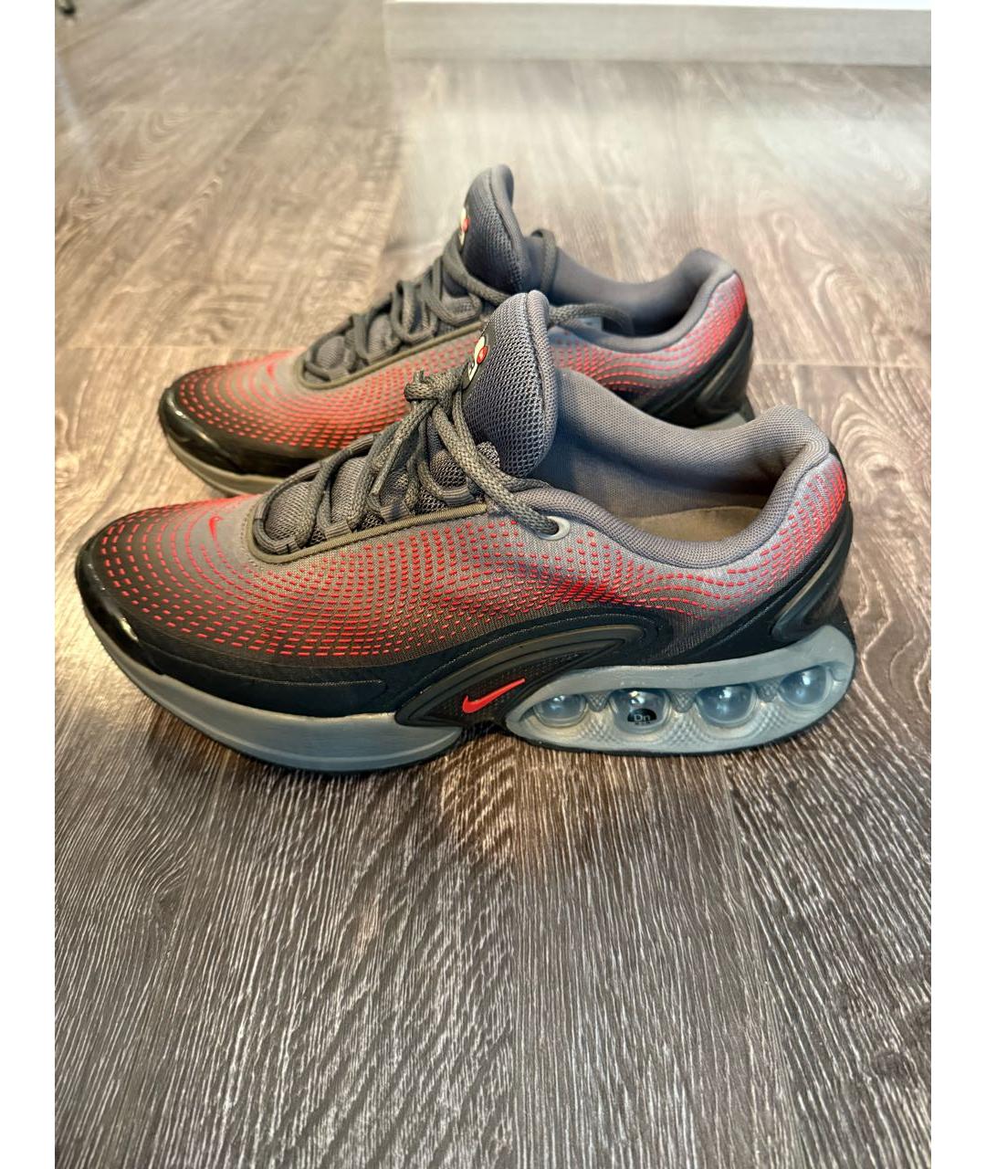 NIKE Серые текстильные низкие кроссовки / кеды, фото 6