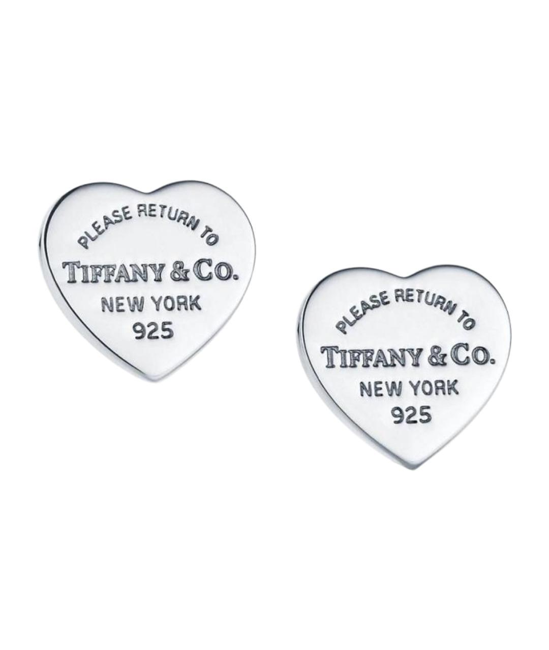 TIFFANY&CO Серебряные серебряные серьги, фото 1