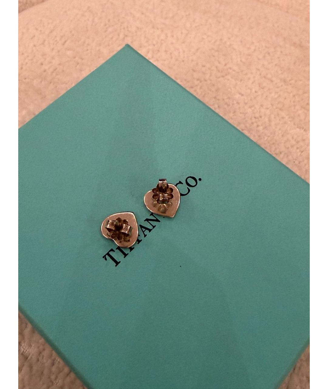 TIFFANY&CO Серебряные серебряные серьги, фото 5