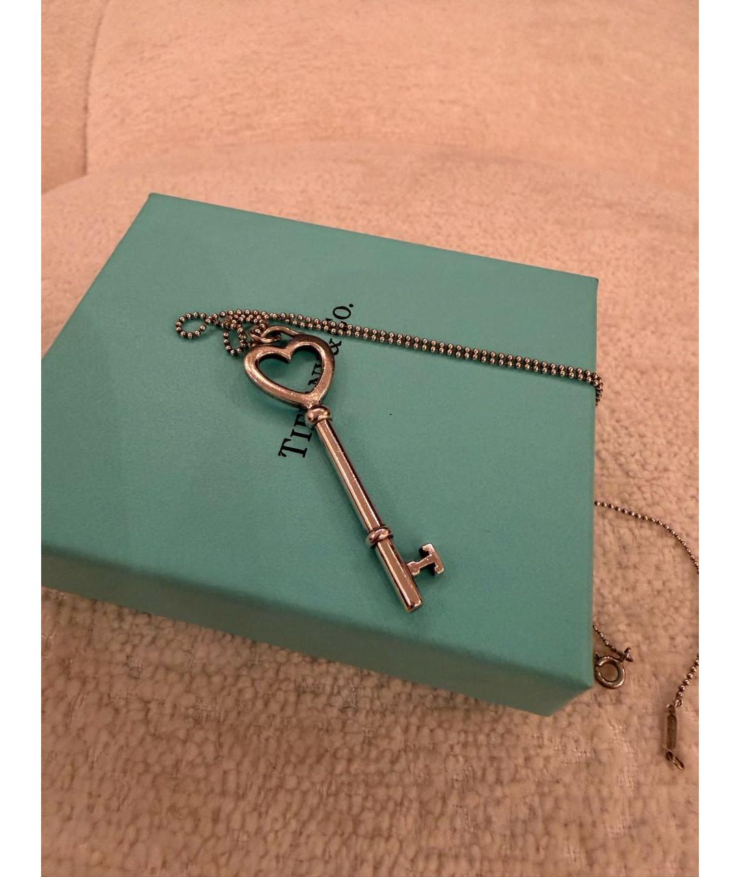 TIFFANY&CO Серебряная серебряная подвеска, фото 5