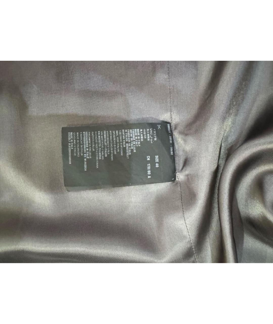 PRADA Антрацитовое кашемировое пальто, фото 6