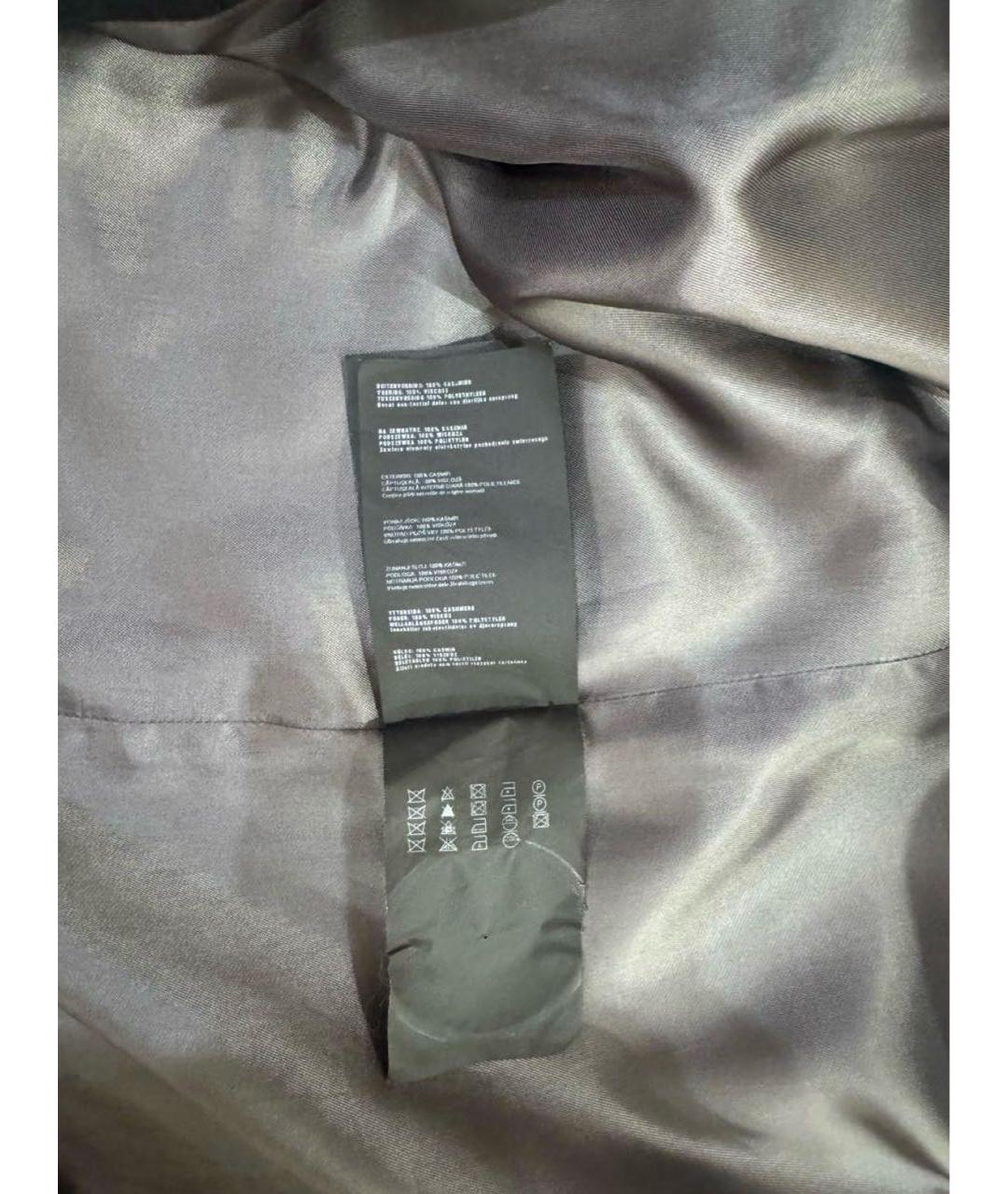 PRADA Антрацитовое кашемировое пальто, фото 8