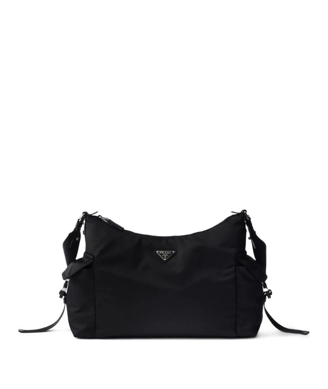 PRADA Черная синтетическая сумка на плечо, фото 1
