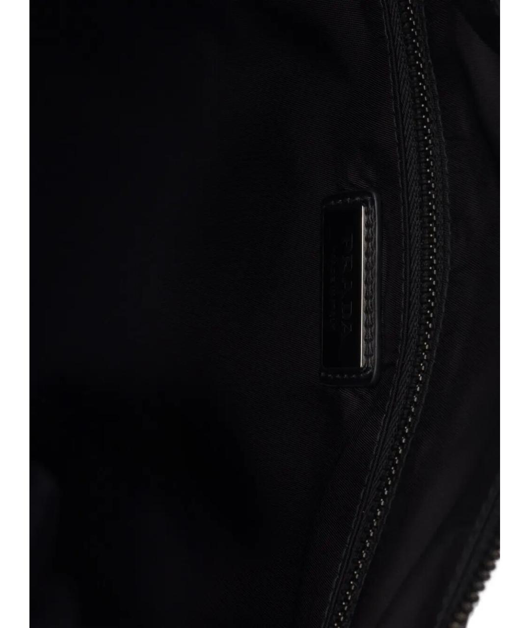 PRADA Черная синтетическая сумка на плечо, фото 4