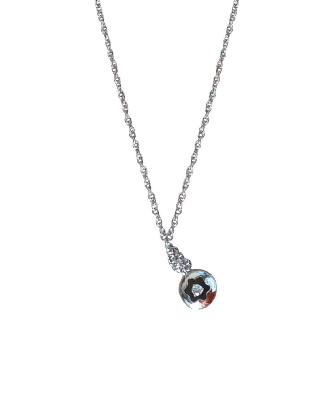 MONTBLANC Белая серебряная подвеска, фото 1