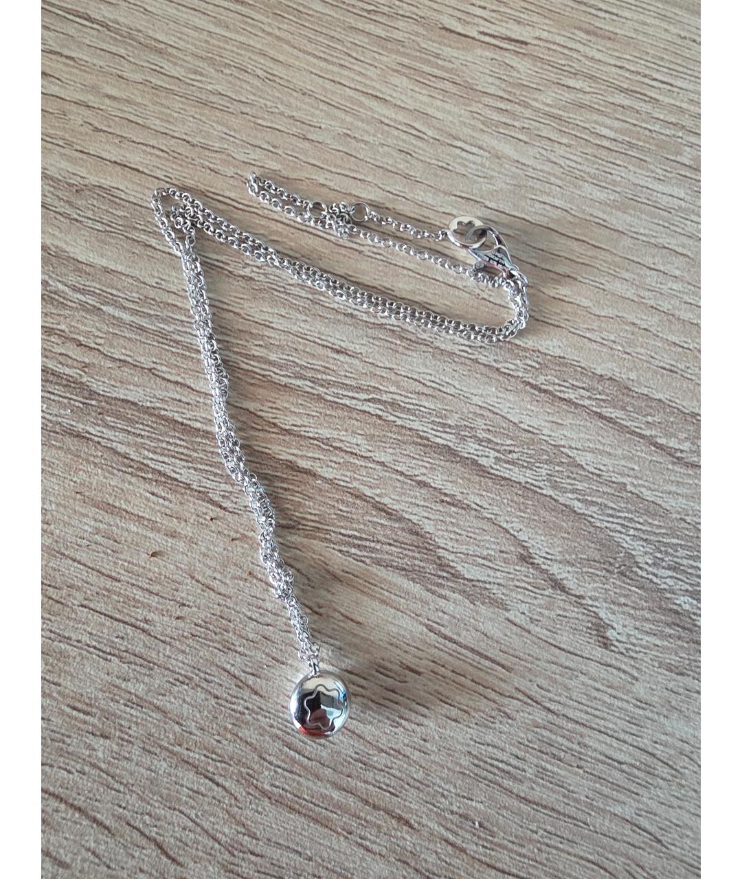 MONTBLANC Белая серебряная подвеска, фото 2