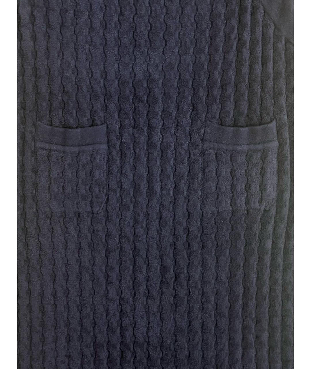 CHANEL Темно-синее платье, фото 5