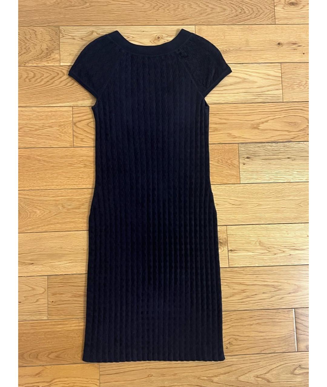 CHANEL Темно-синее платье, фото 3