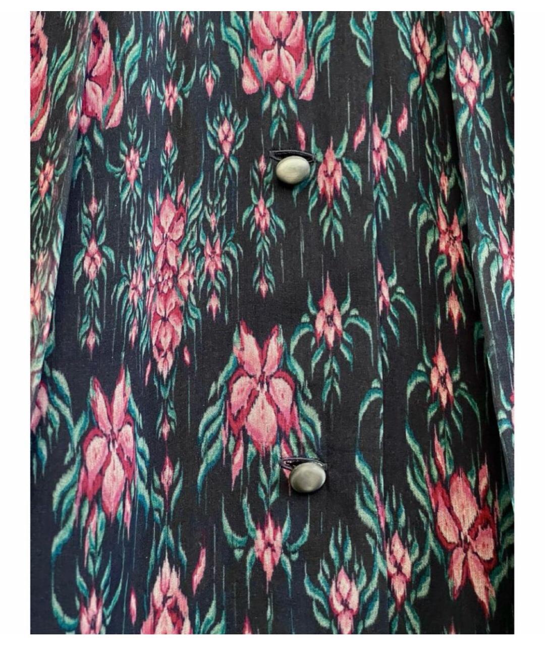 ULYANA SERGEENKO Мульти шелковое вечернее платье, фото 4