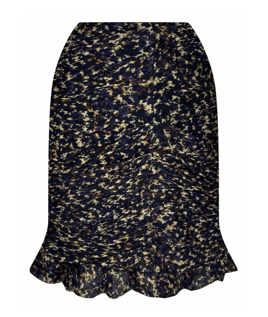 JOSEPH Мульти шелковая юбка мини, фото 9