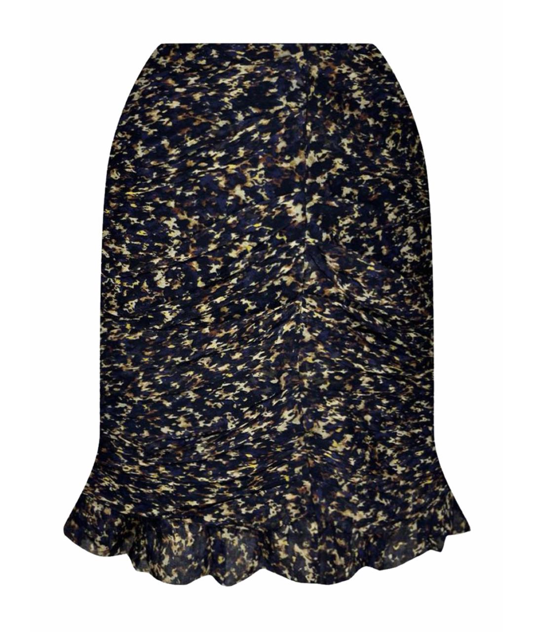 JOSEPH Мульти шелковая юбка мини, фото 1