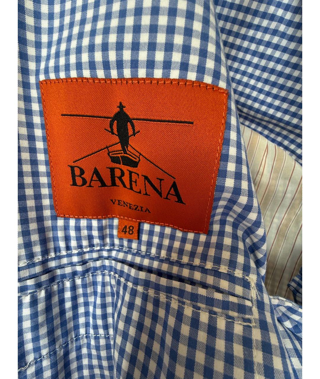 BARENA Голубой хлопковый пиджак, фото 4