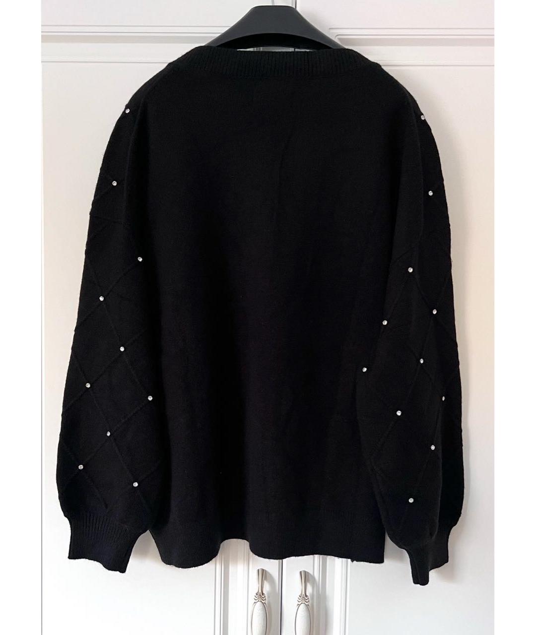 KARL LAGERFELD Черный джемпер / свитер, фото 3