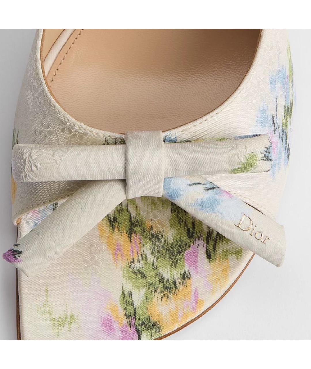 CHRISTIAN DIOR Мульти туфли, фото 4