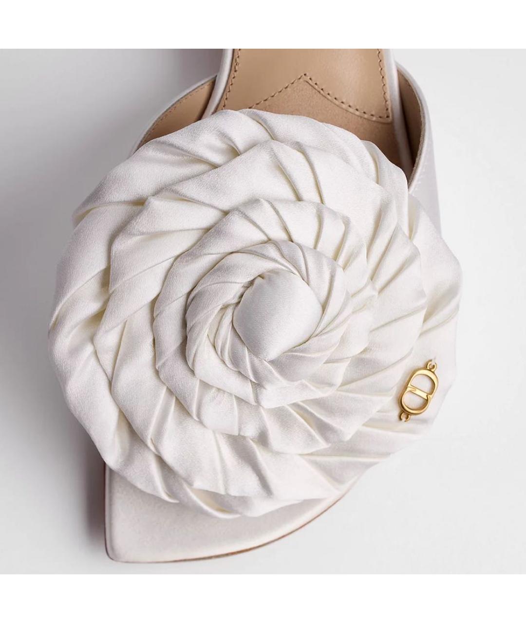 CHRISTIAN DIOR Белые туфли, фото 4