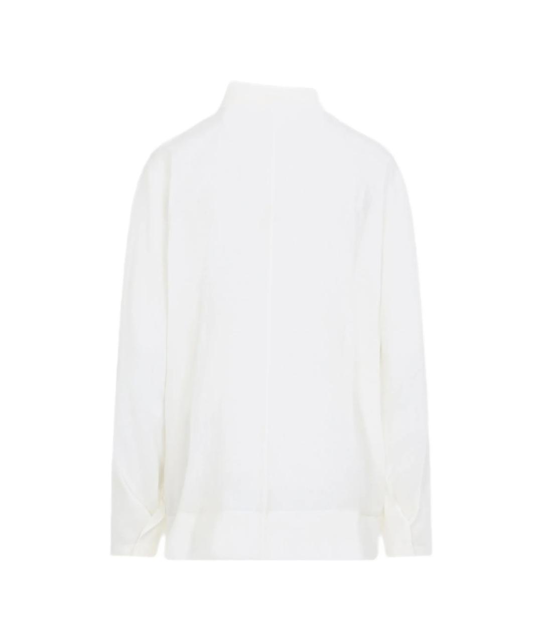 Carven Белая хлопковая рубашка, фото 2