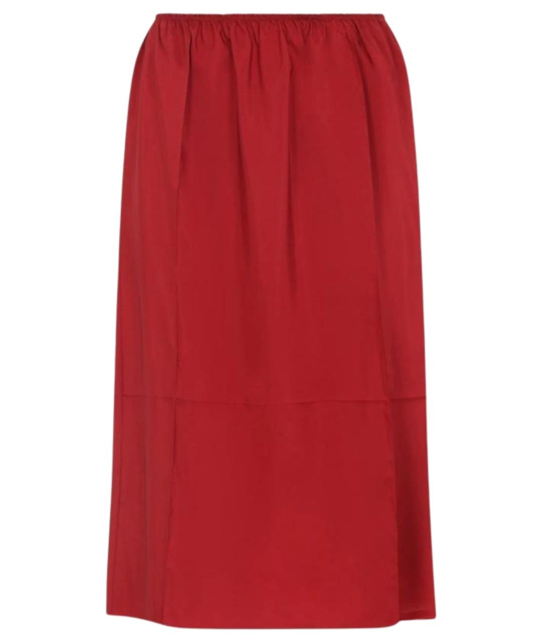 Carven Красная юбка миди, фото 1