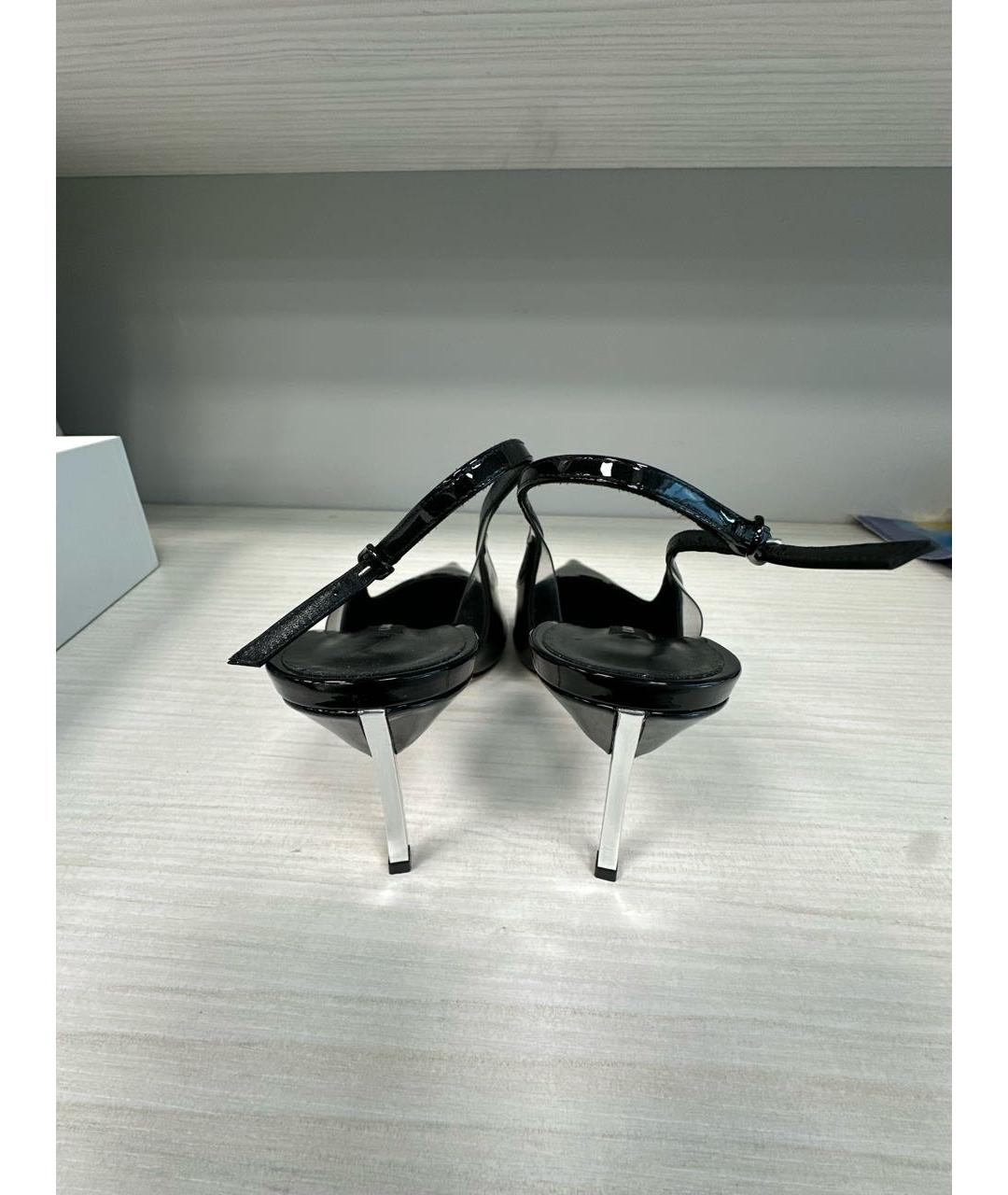 CASADEI Черные туфли из лакированной кожи, фото 4