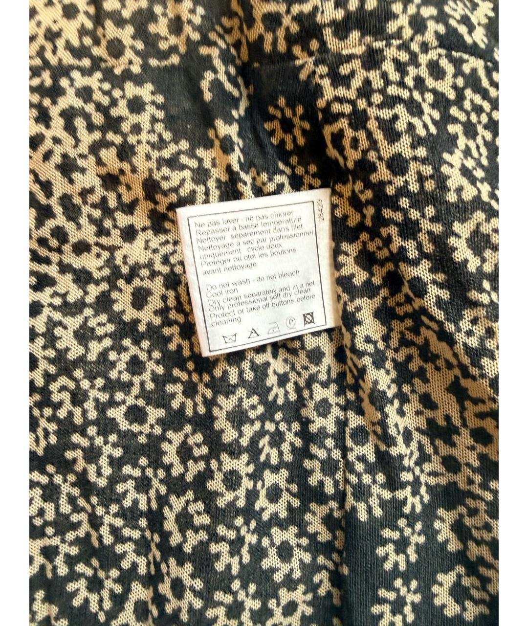 CHANEL Мульти вискозная юбка миди, фото 8