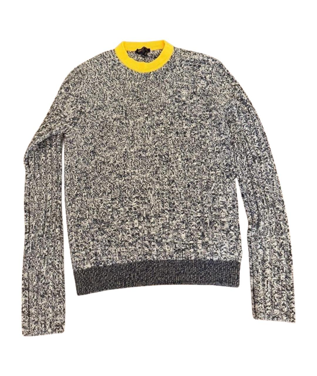 LOUIS VUITTON Серый кашемировый джемпер / свитер, фото 1