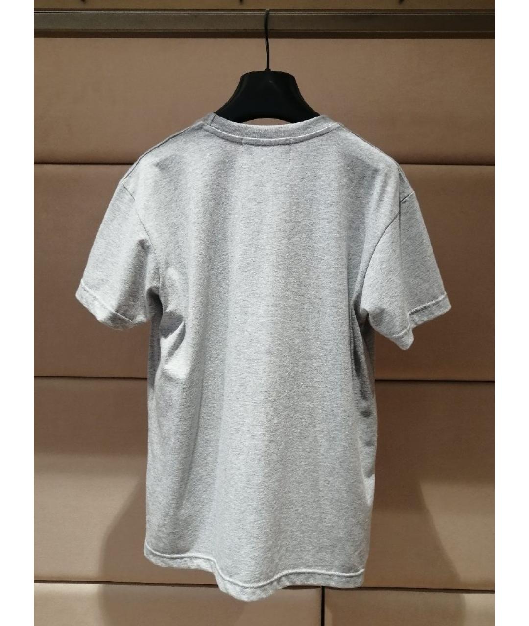 FORTE COUTURE Серая хлопковая футболка, фото 2