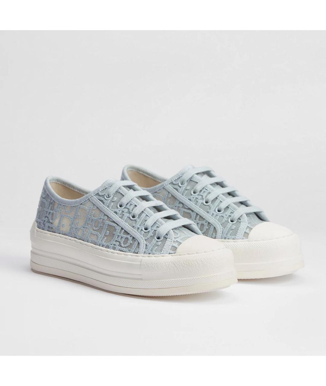 CHRISTIAN DIOR Голубые кеды, фото 3