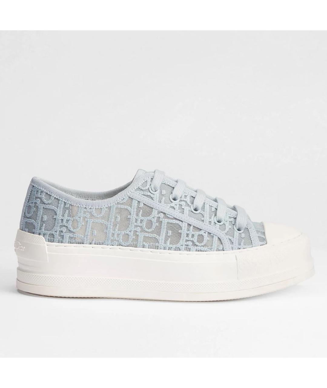 CHRISTIAN DIOR Голубые кеды, фото 4