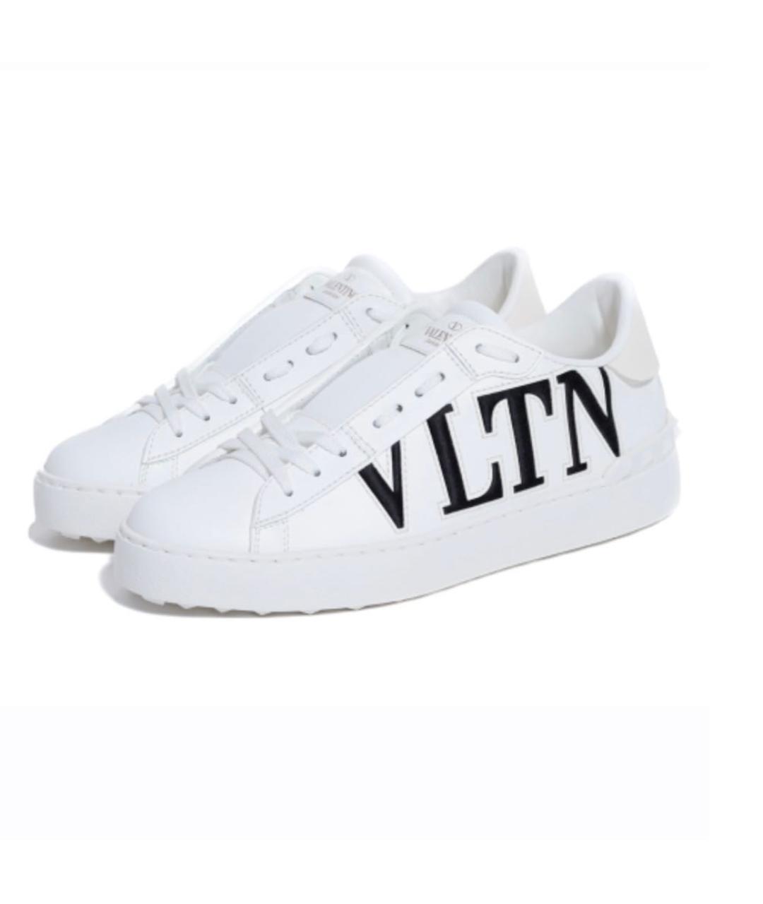 VALENTINO Белые кожаные кеды, фото 5