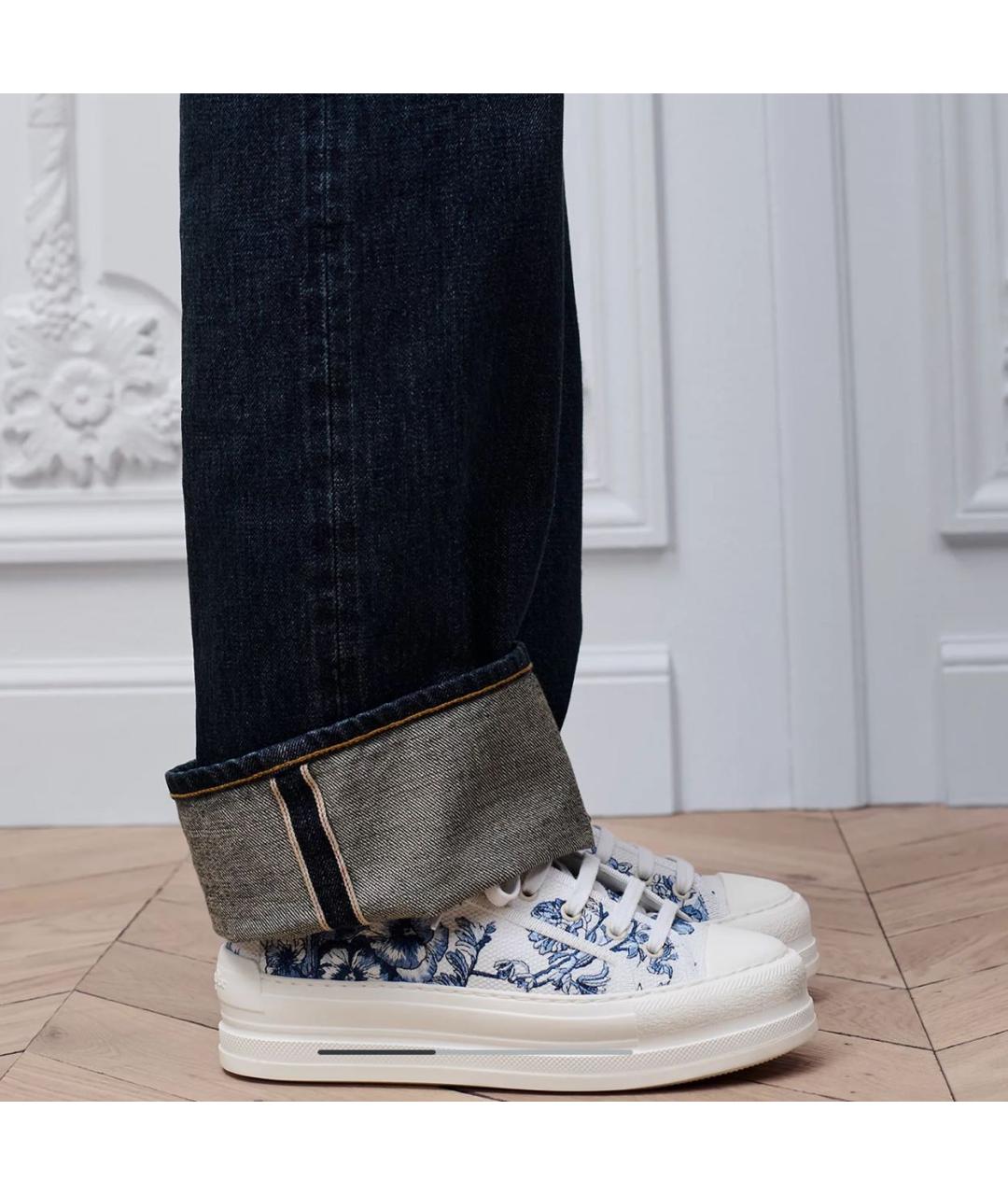 CHRISTIAN DIOR Голубые кеды, фото 3