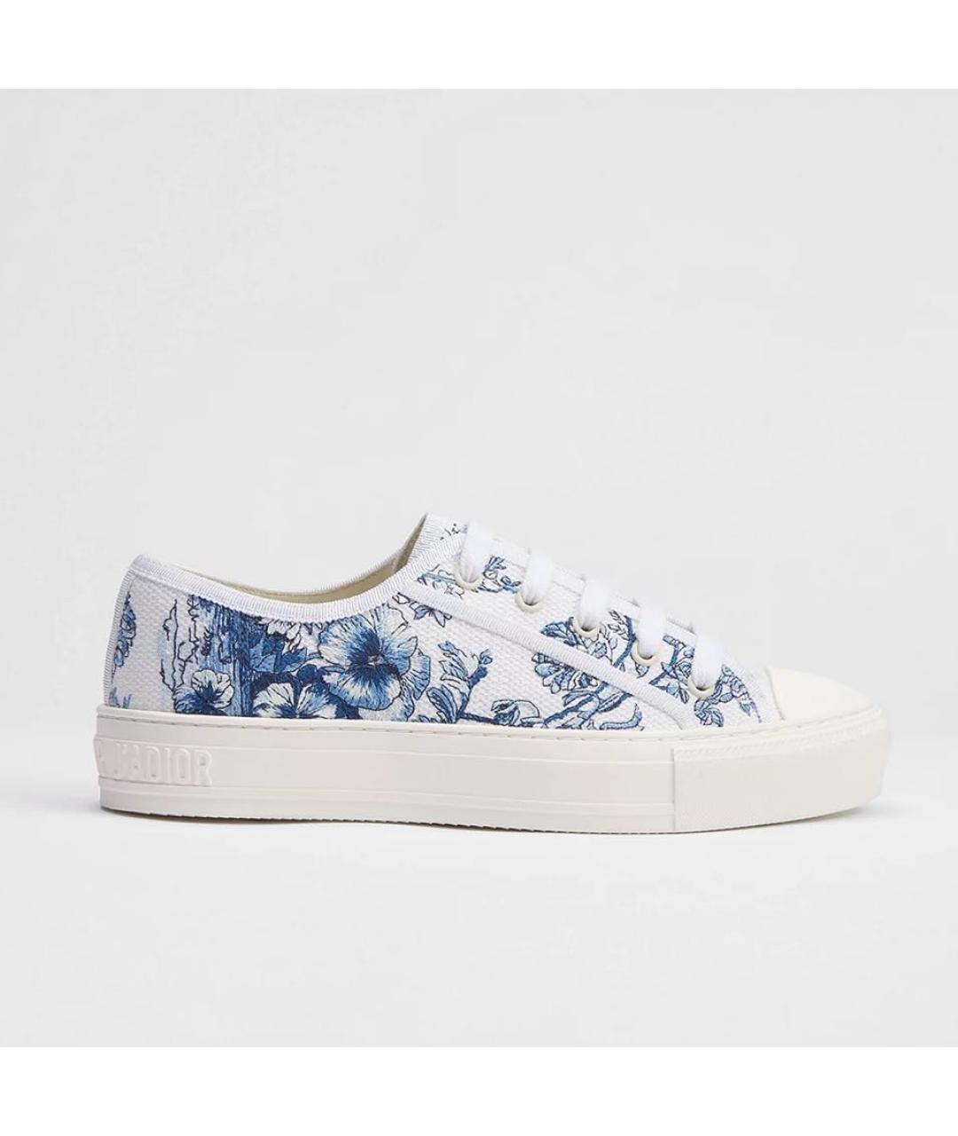 CHRISTIAN DIOR Голубые кеды, фото 4