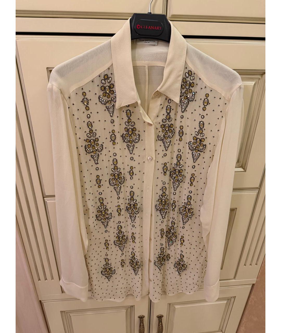 DRIES VAN NOTEN Шелковая рубашка, фото 8