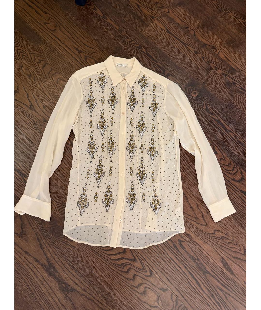 DRIES VAN NOTEN Шелковая рубашка, фото 2