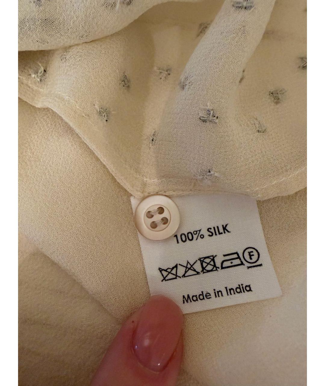 DRIES VAN NOTEN Шелковая рубашка, фото 4