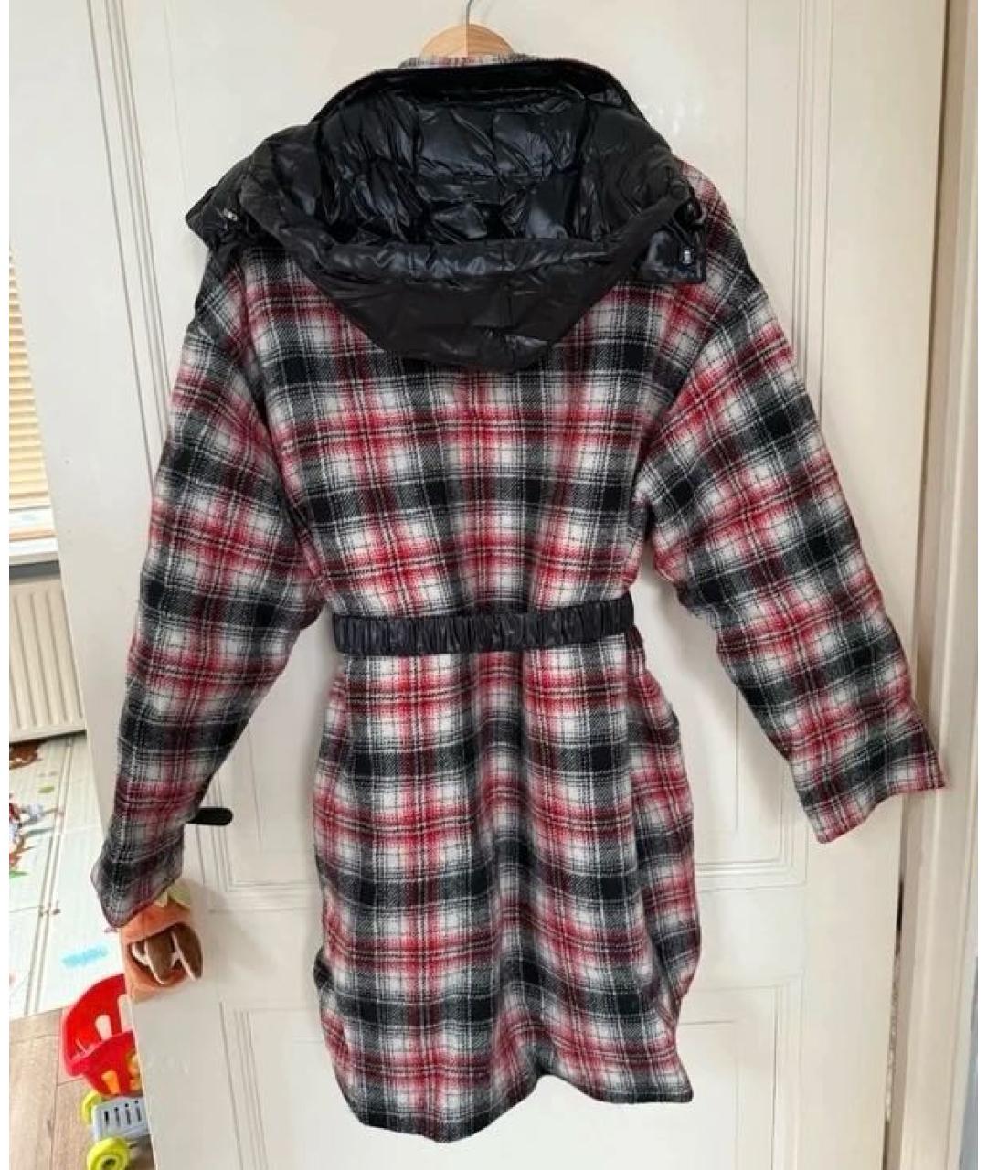 MONCLER Черная шерстяная куртка, фото 2