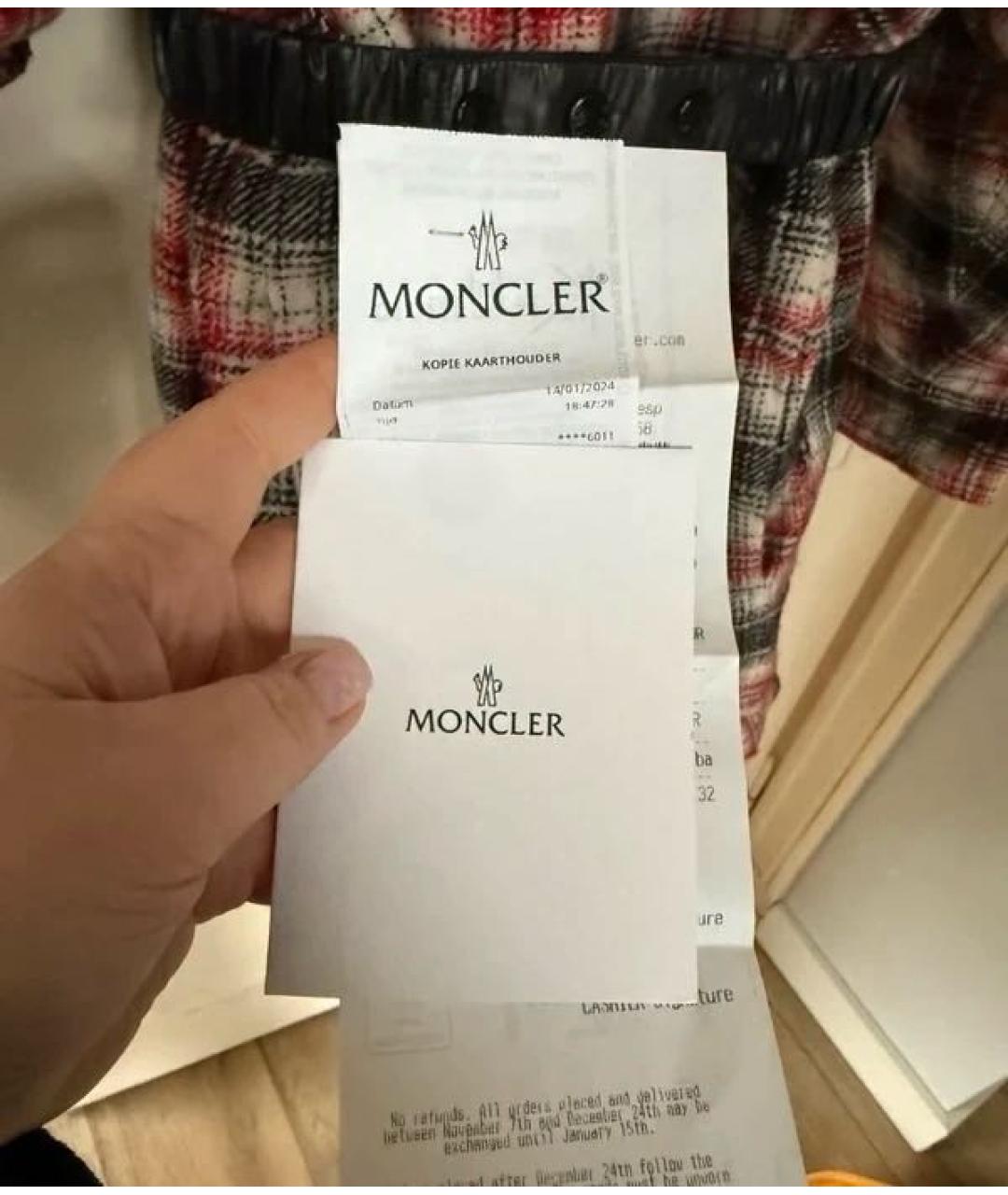 MONCLER Черная шерстяная куртка, фото 6