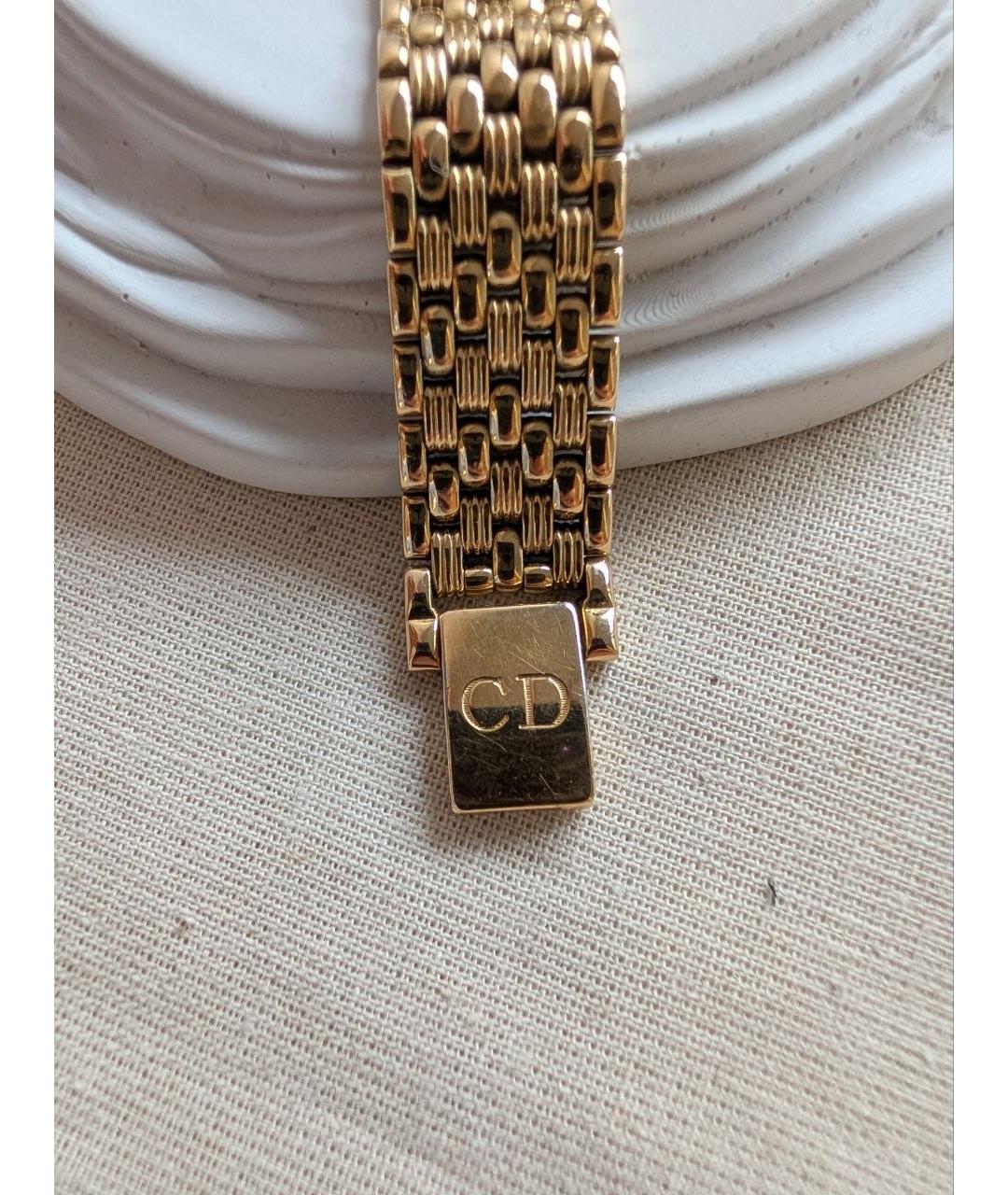 CHRISTIAN DIOR Золотые часы, фото 4