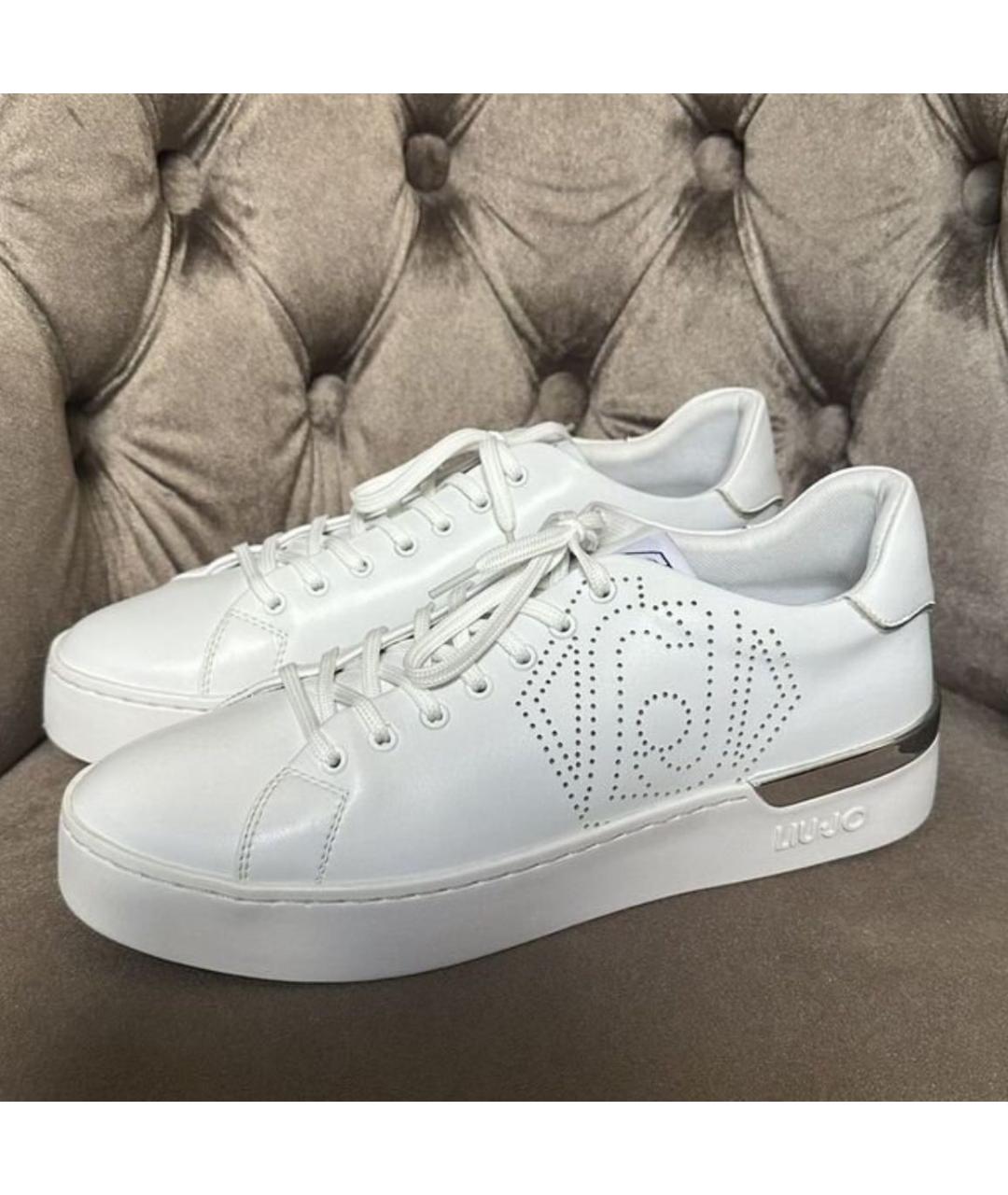 LIU JO Белые кеды, фото 6