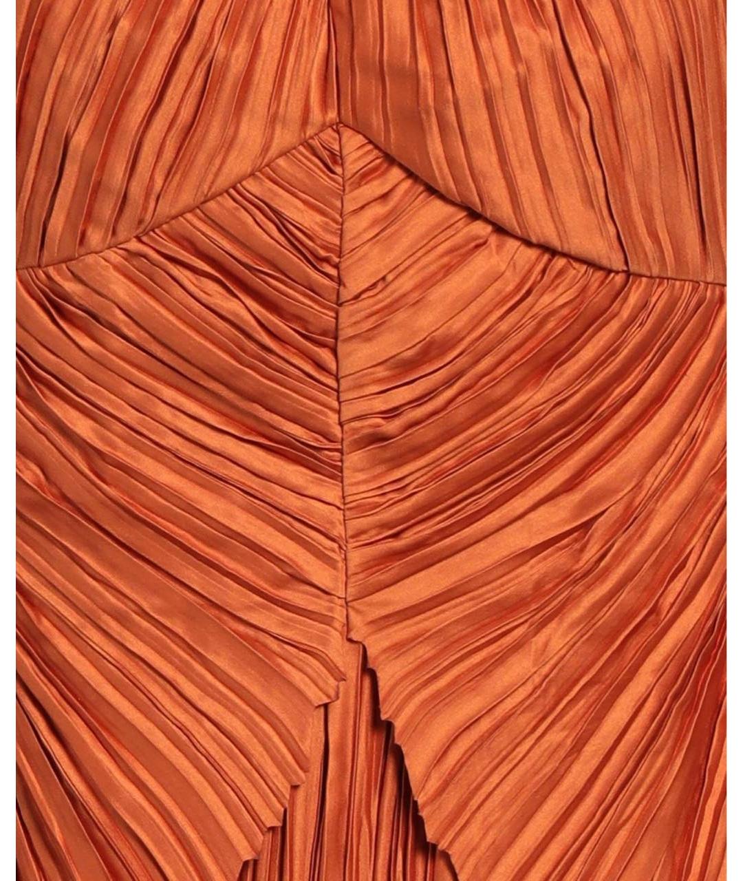 CULT GAIA Оранжевое коктейльное платье, фото 6