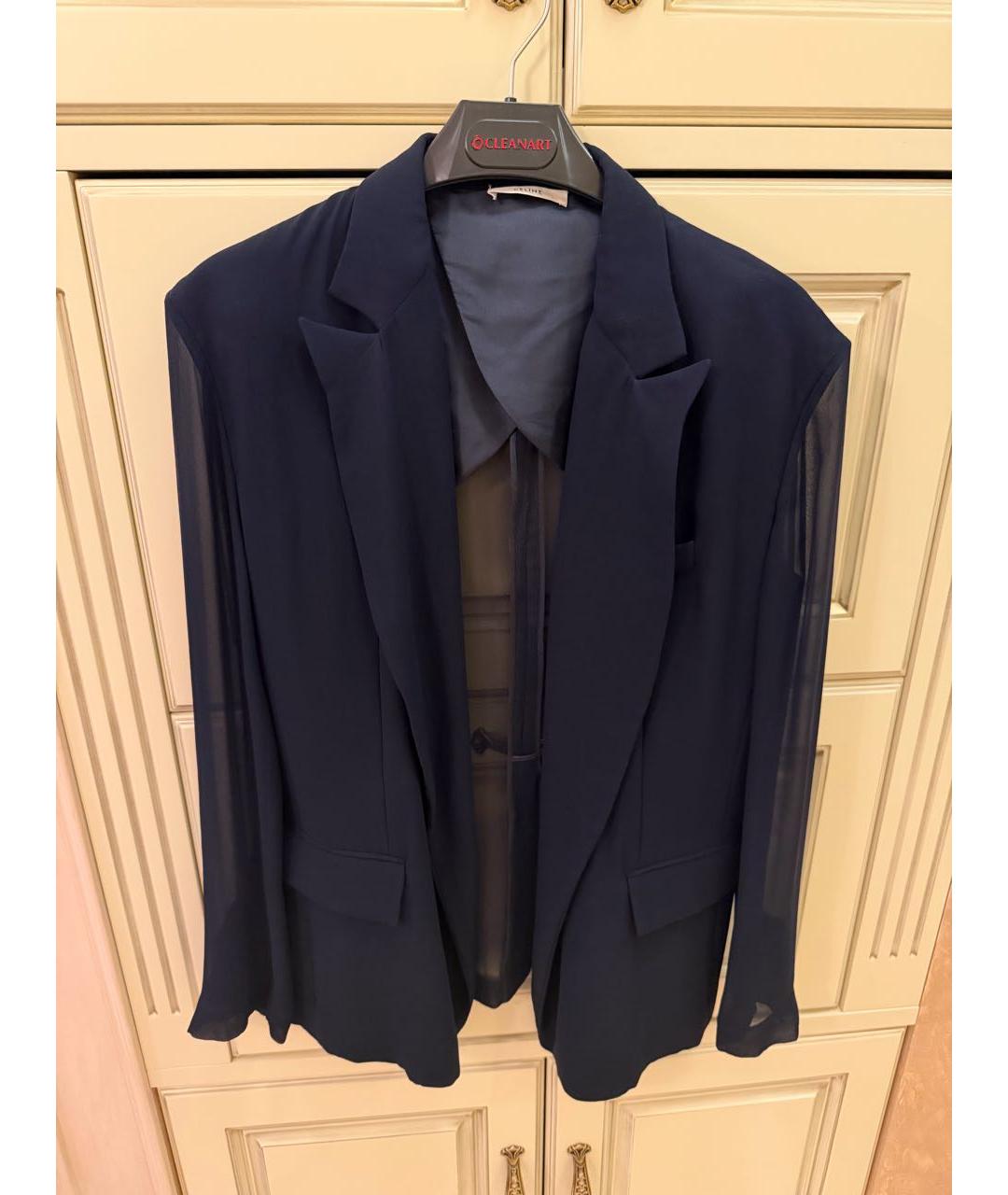 CELINE Черный жакет/пиджак, фото 2