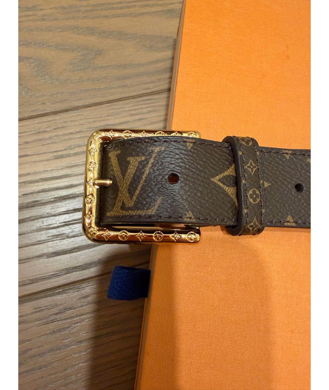 LOUIS VUITTON Коричневая поясная сумка, фото 8