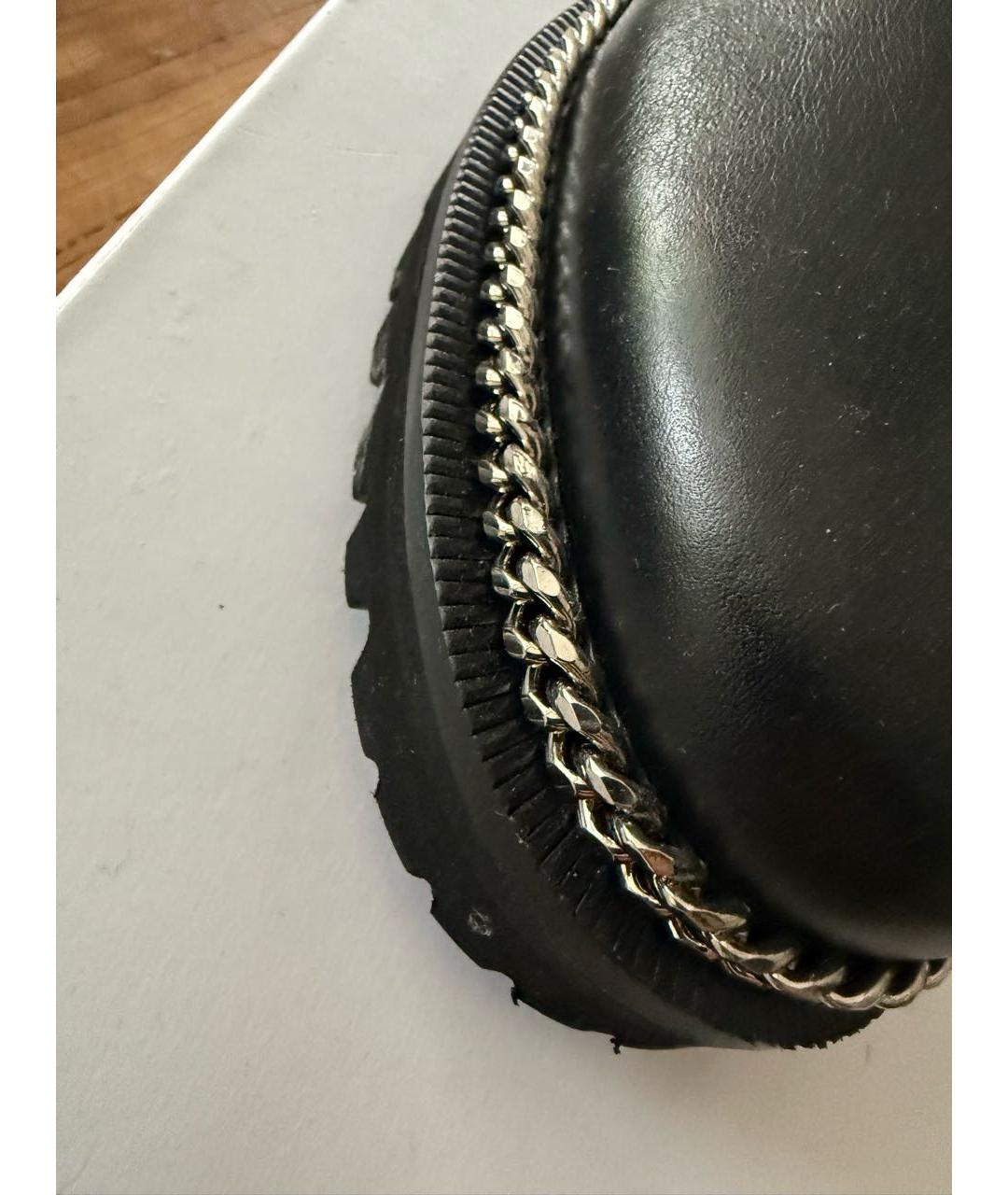 BALMAIN Черные кожаные ботинки, фото 6